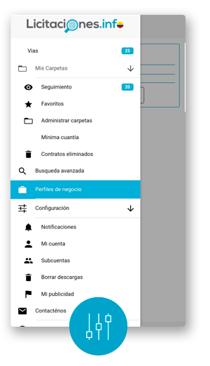 Configuración App