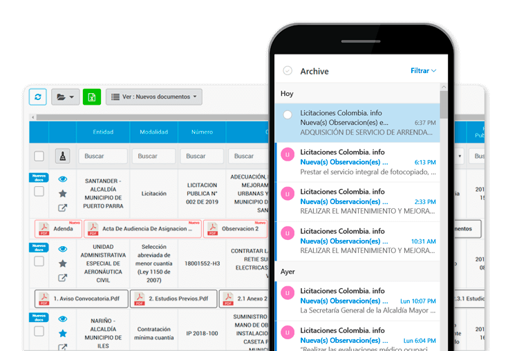 Seguieminto web y app